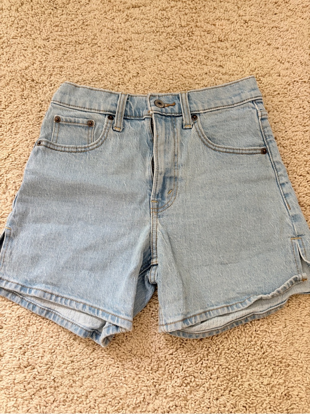 Abercrombie High Rise Dad Short